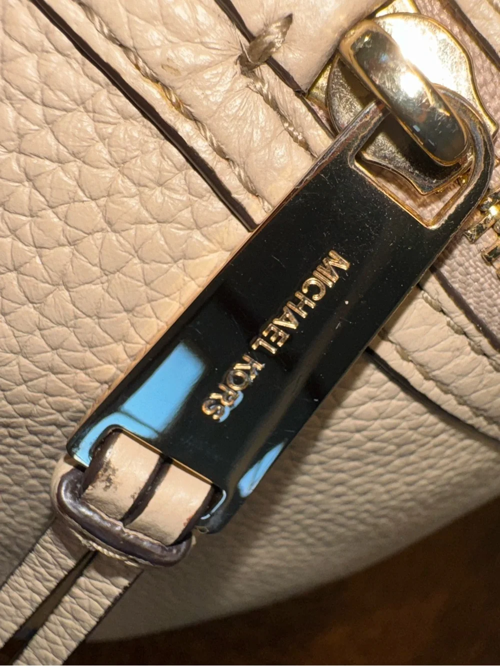 Michael Michael Kors Lydia Large Leather Hobo Bag